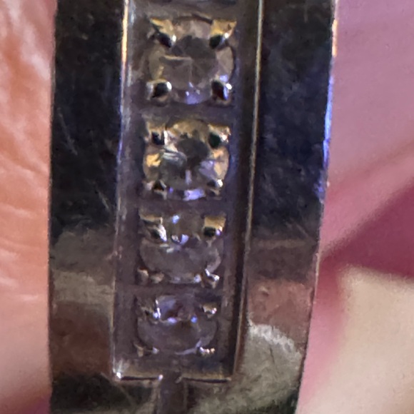 Tungsten 5 Diamond Ring - Picture 4 of 7